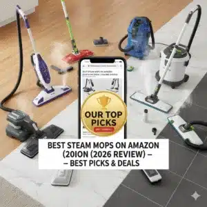 Best Steam Mops On Amazon (2026 Review)
