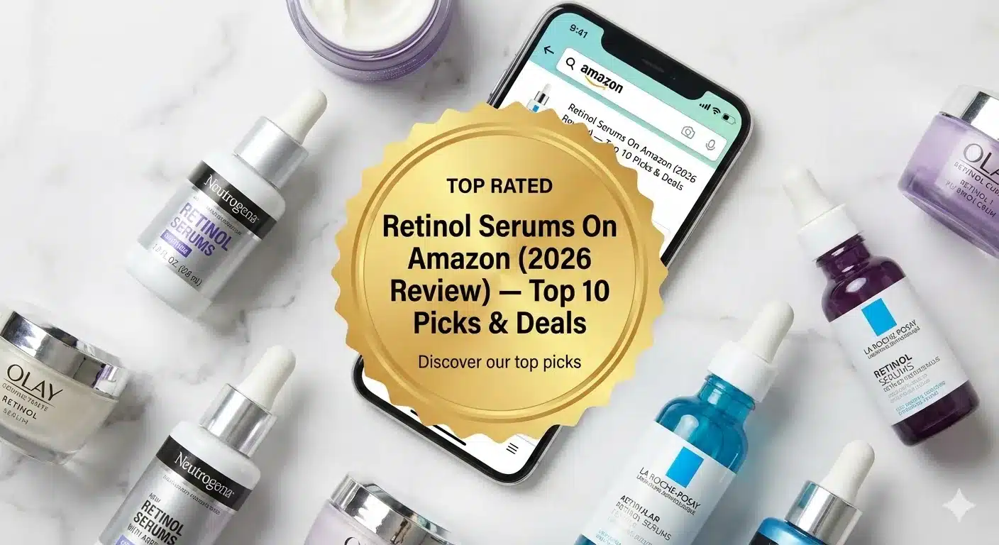 Best Anti-Aging Creams On Amazon Top Rated Retinol Serums On Amazon (2026 Review) β Top 10 Picks & Deals